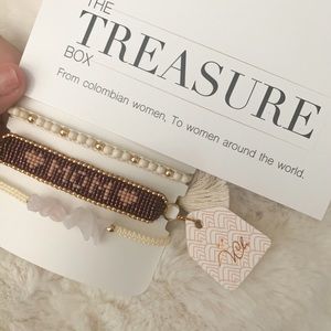 [Mom + 2] handmade bracelets •  Mother’s Day gift